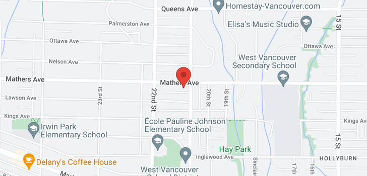 map of 2120 MATHERS AVENUE